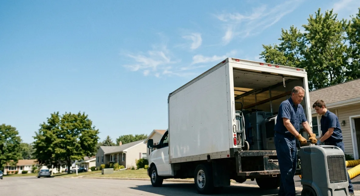 Water Damage Cleanup in Carman, IL near me